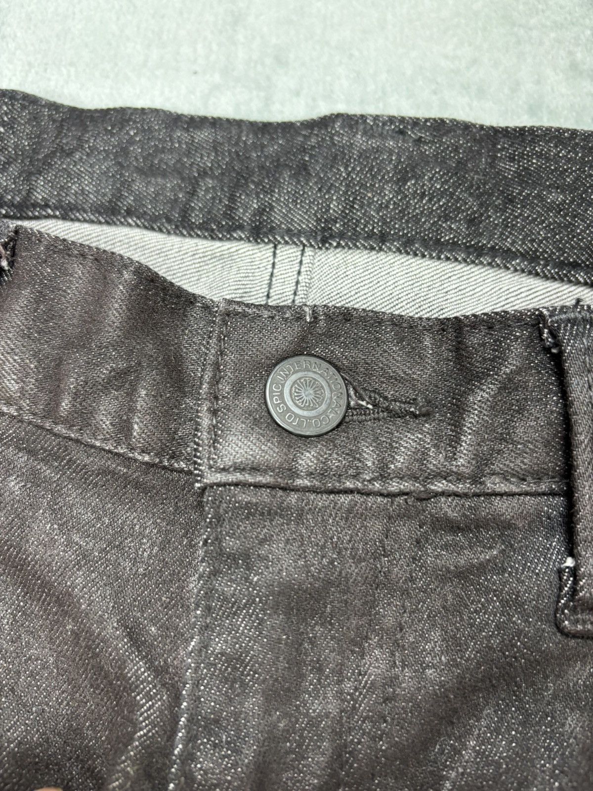 Japanese Brand Tornado Mart Waxed Denim. S0170 Size US 30 / EU 46 - 5 Thumbnail
