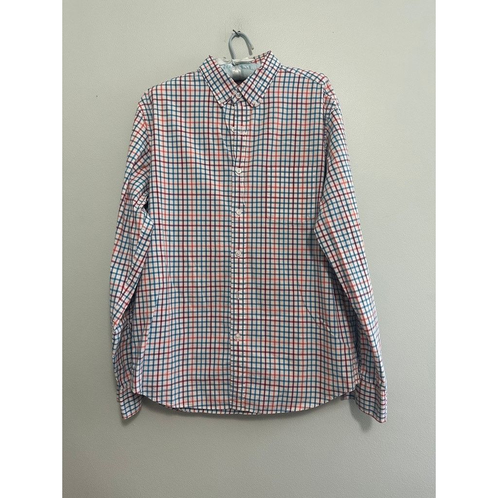 J.Crew J. Crew spring plaid slim fit button down size L Size US L / EU 52-54 / 3 - 2 Thumbnail