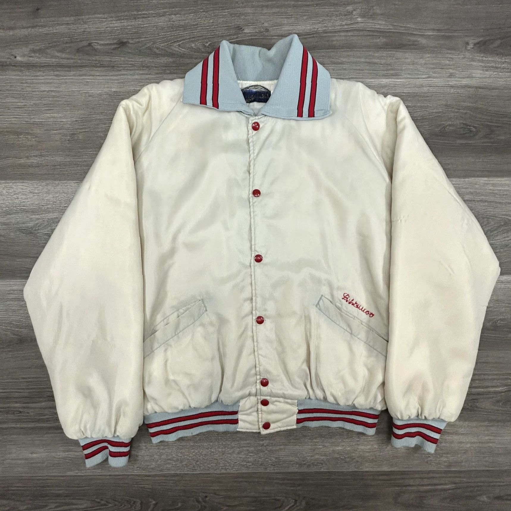 Vintage VINTAGE Ohio State Jacket Mens XL Buckeyes College Football 80s Chain Stitch USA Size US XL / EU 56 / 4 - 2 Thumbnail