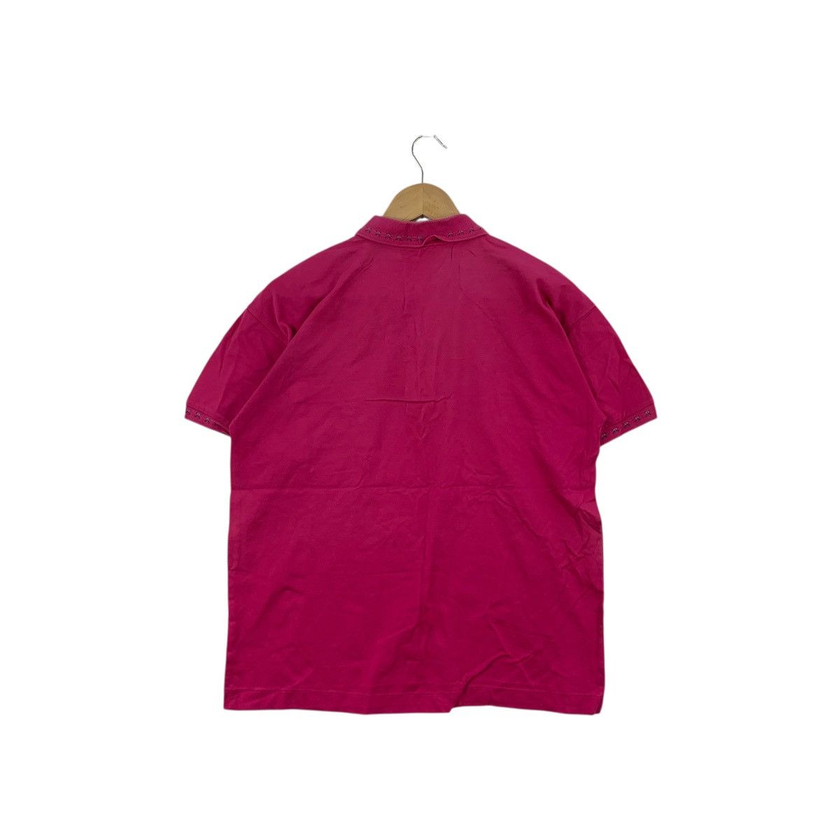 Vintage Vintage PARIS GOLF CLUB Embroidered Logo Pink Polo Tee Size M / US 6-8 / IT 42-44 - 6 Thumbnail