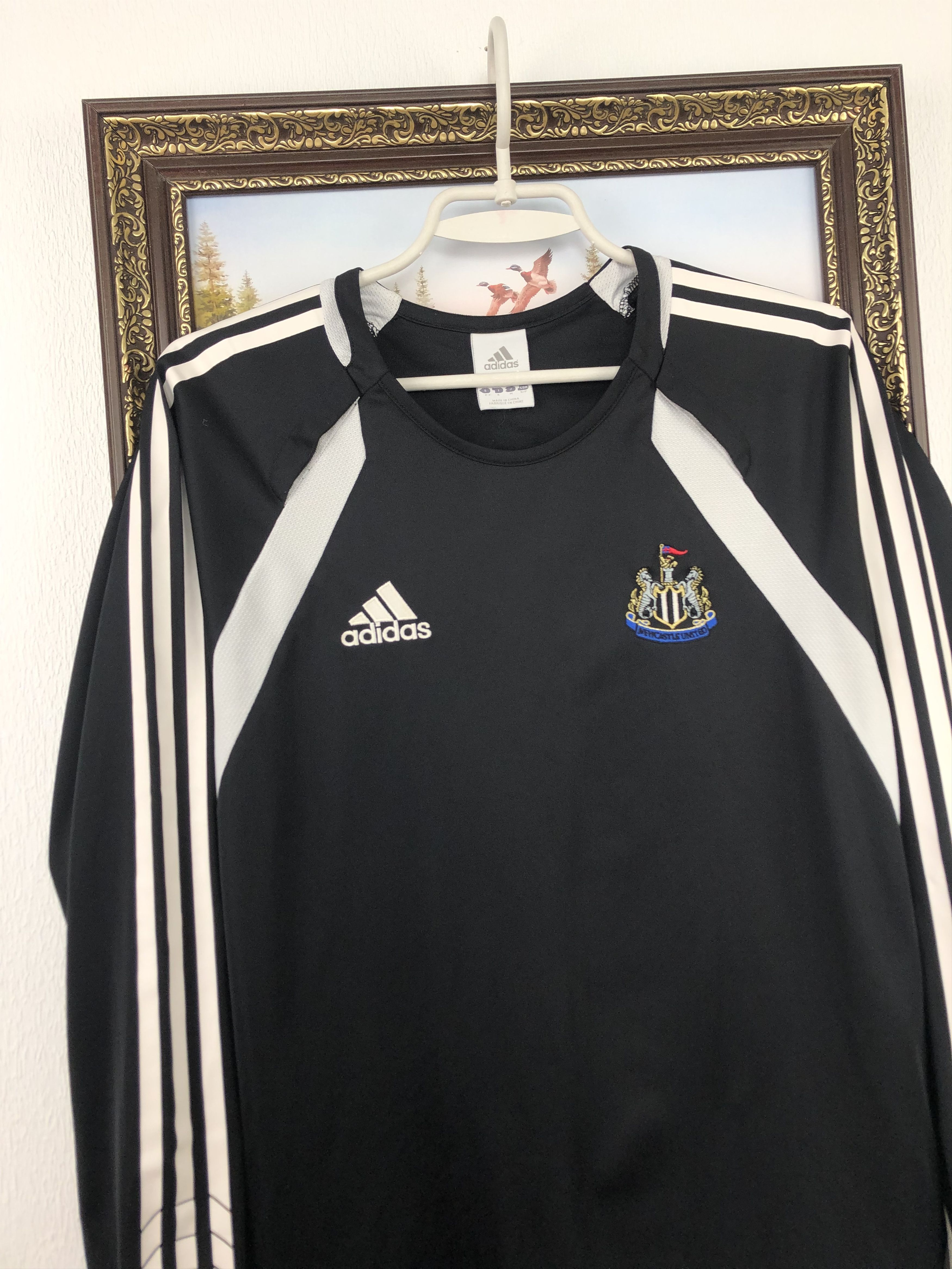 Adidas Vintage Newcastle United Football Sweatshirt Jacket Soccer Size US S / EU 44-46 / 1 - 3 Thumbnail