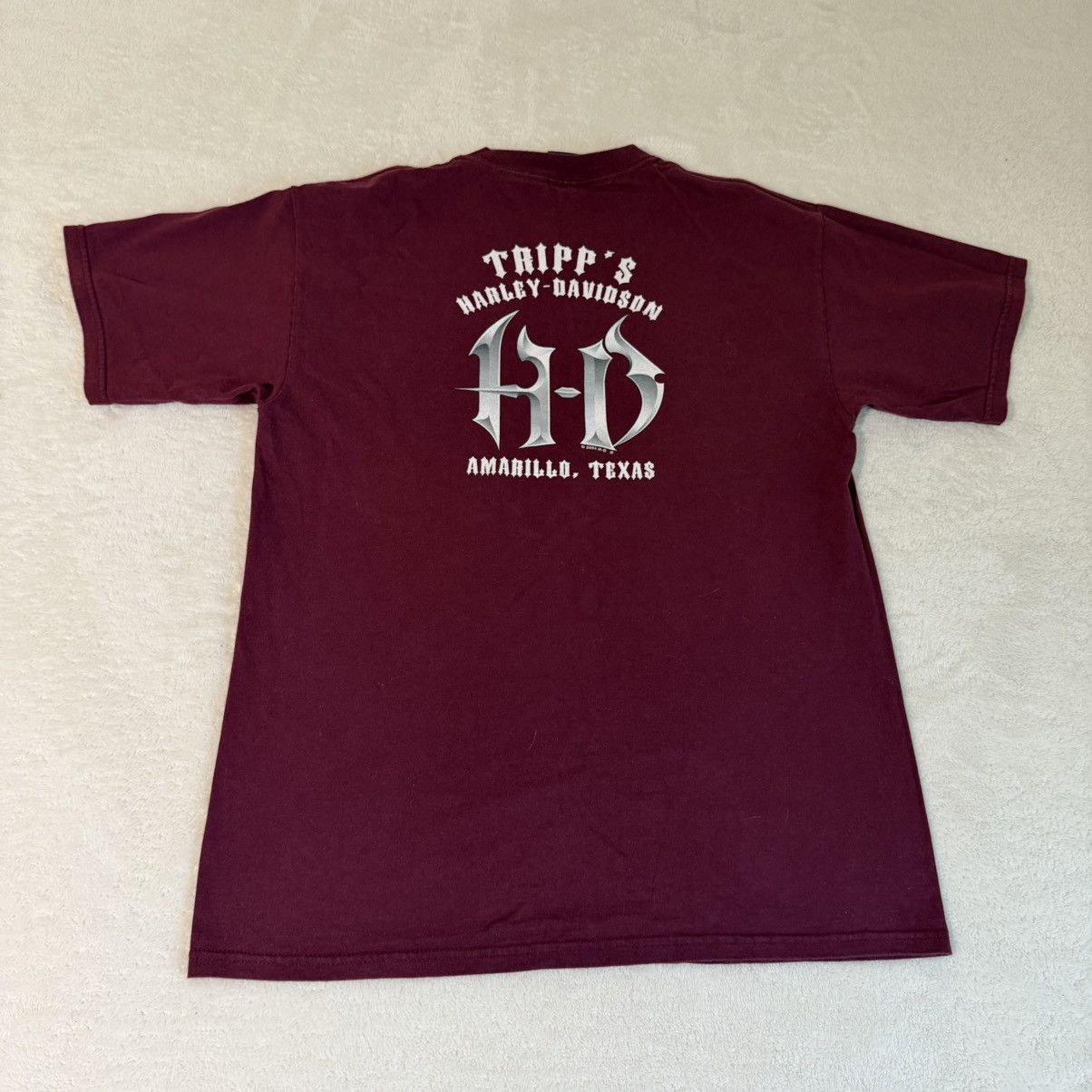 Harley Davidson 2004 Harley Davidson Amarillo Texas T-Shirt Size US L / EU 52-54 / 3 - 2 Thumbnail