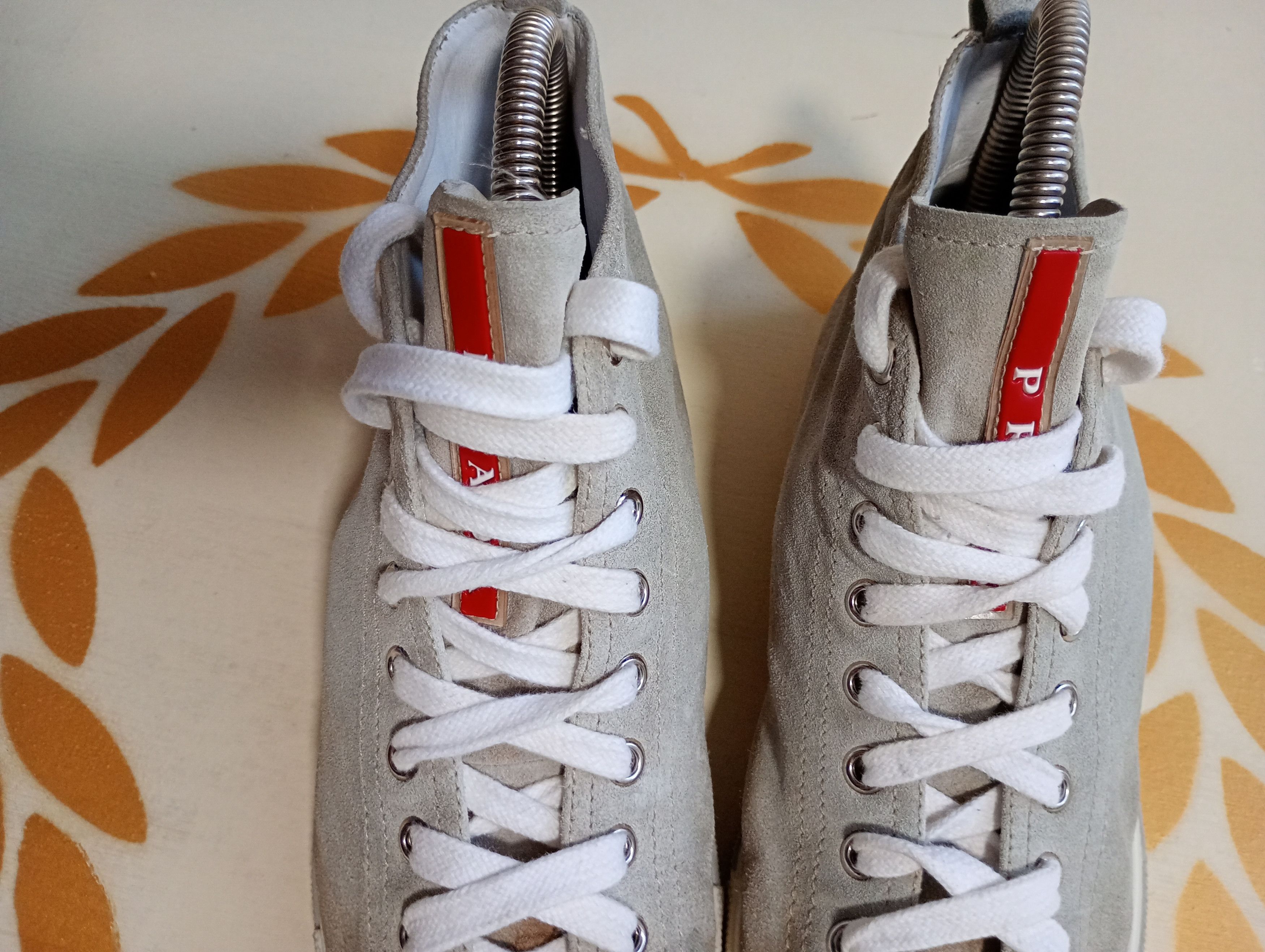 Prada Prada Suede Trainers size 37 Size US 7 / IT 37 - 6 Thumbnail