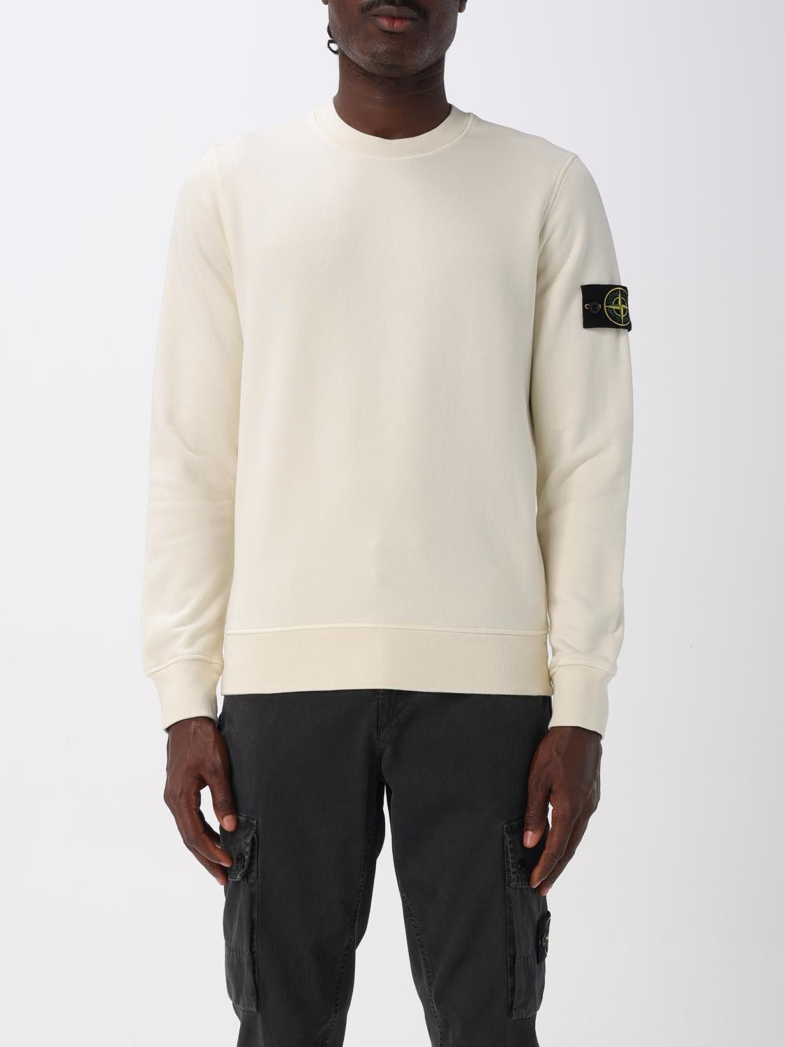 Stone Island Stone Island Sweatshirt Men Ivory Size US XXL / EU 58 / 5 - 1 Thumbnail
