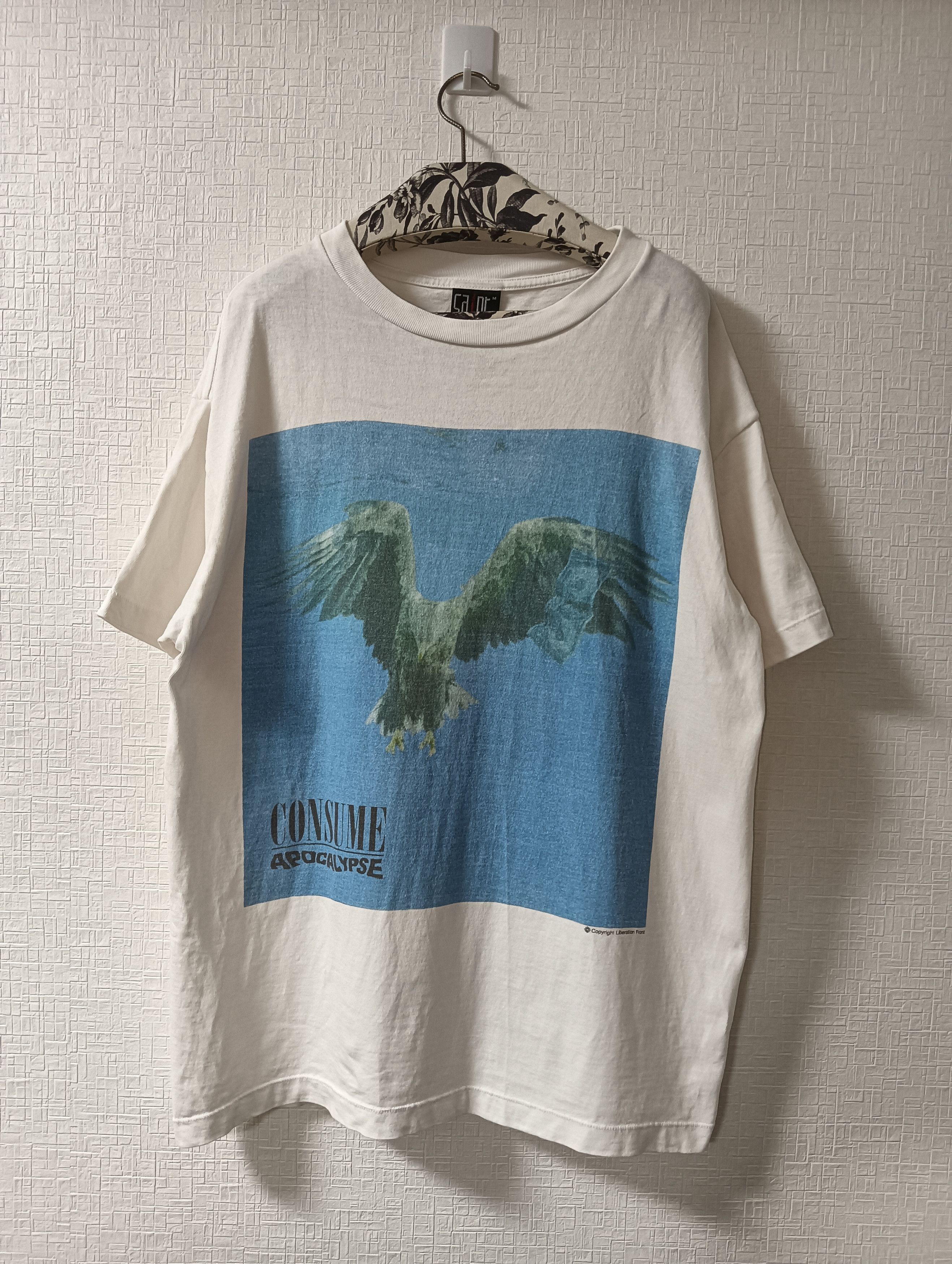 Pre-owned Saint Michael Consume Tee In White