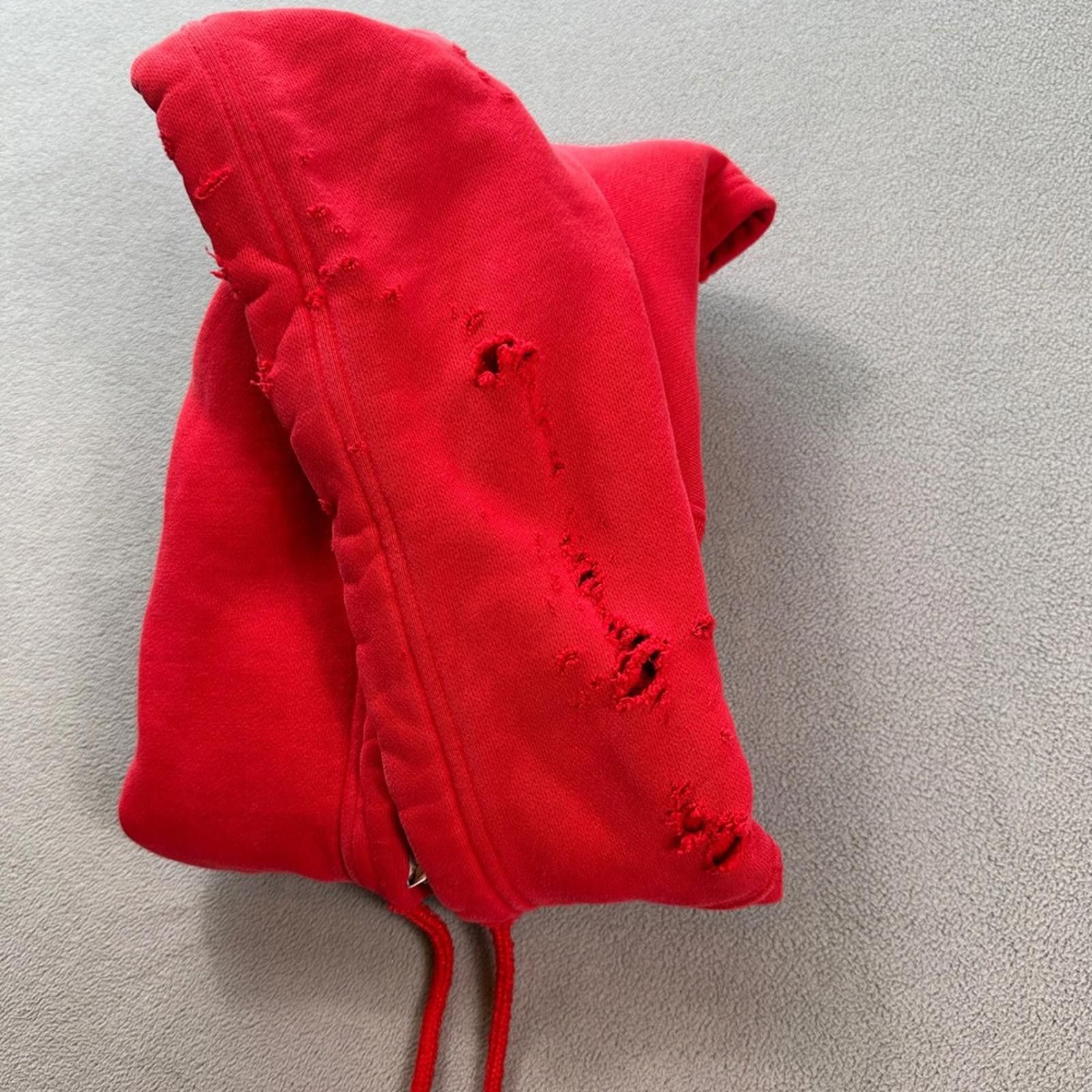 Champion Champion Coca Cola Distressed Hoodie Sweatshirt S Red Size US S / EU 44-46 / 1 - 8 Thumbnail