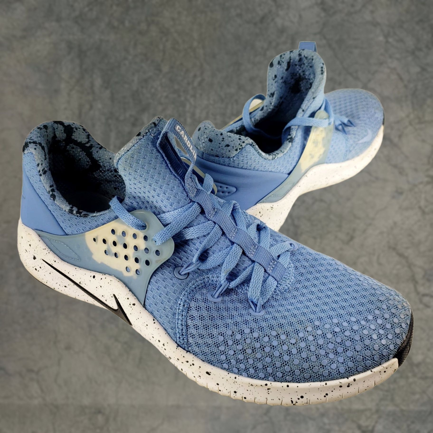 Nike Nike Free Trainer 8 UNC North Carolina Tarheels AR0407-400 Men’s 7.5 Blue Solid Lace Up Cross Training Shoes, Vintage No, Rare Size US 7 / EU 40 - 1 Thumbnail