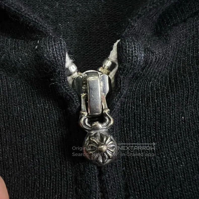 Chrome Hearts CHROME HEARTS Size 4T Black zipper coat 4T Size US XXS / EU 40 - 5 Thumbnail