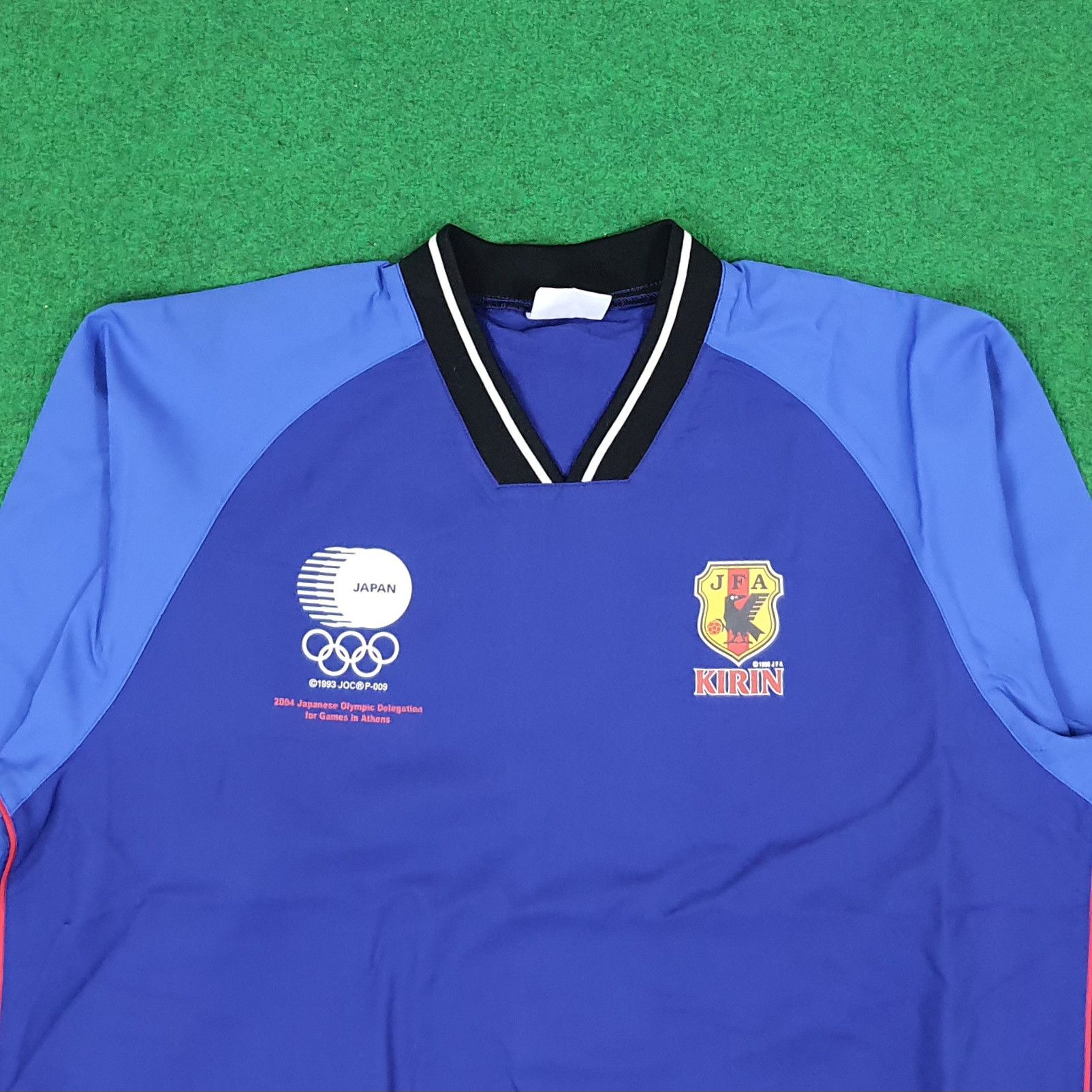 Japanese Brand Vintage 2004 Japan Olympic Games Jersey C242N10 Size US XL / EU 56 / 4 - 2 Thumbnail