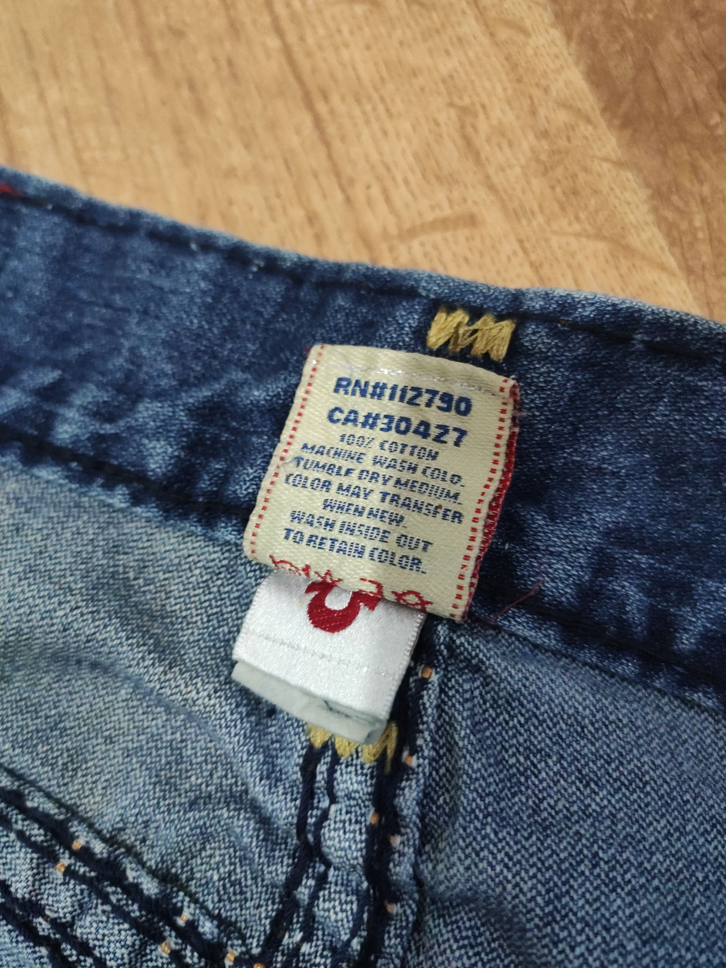 True Religion × Vintage Men's vintage Y2K True Religion Billy Super T size 34/33 Size US 34 / EU 50 - 9 Thumbnail