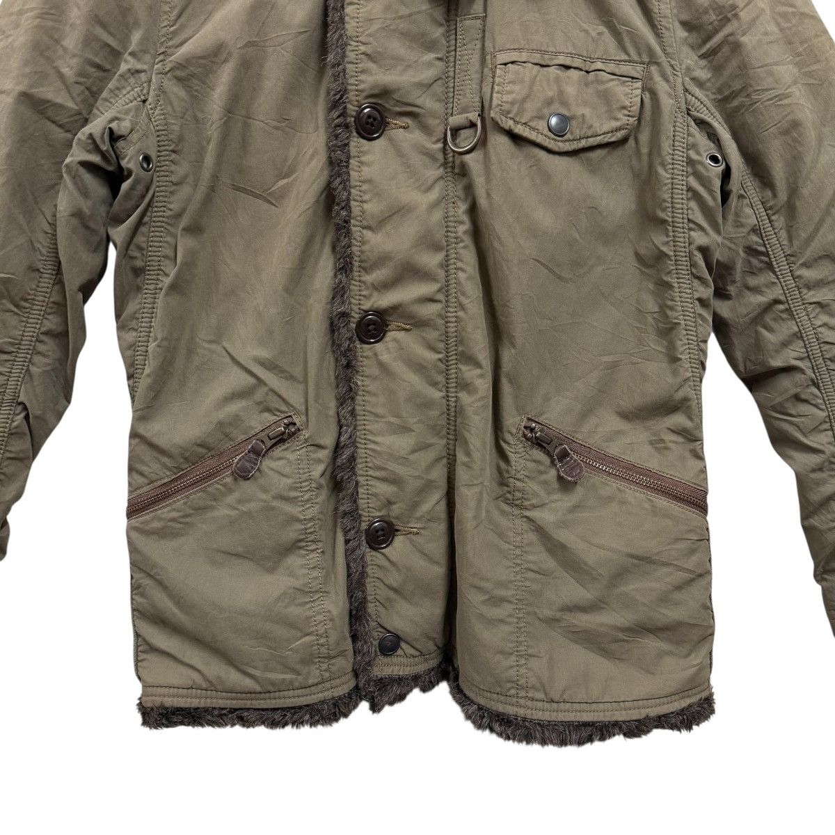 Johnbull Johnbull Kojima Faux Fur Jacket Size US M / EU 48-50 / 2 - 5 Thumbnail