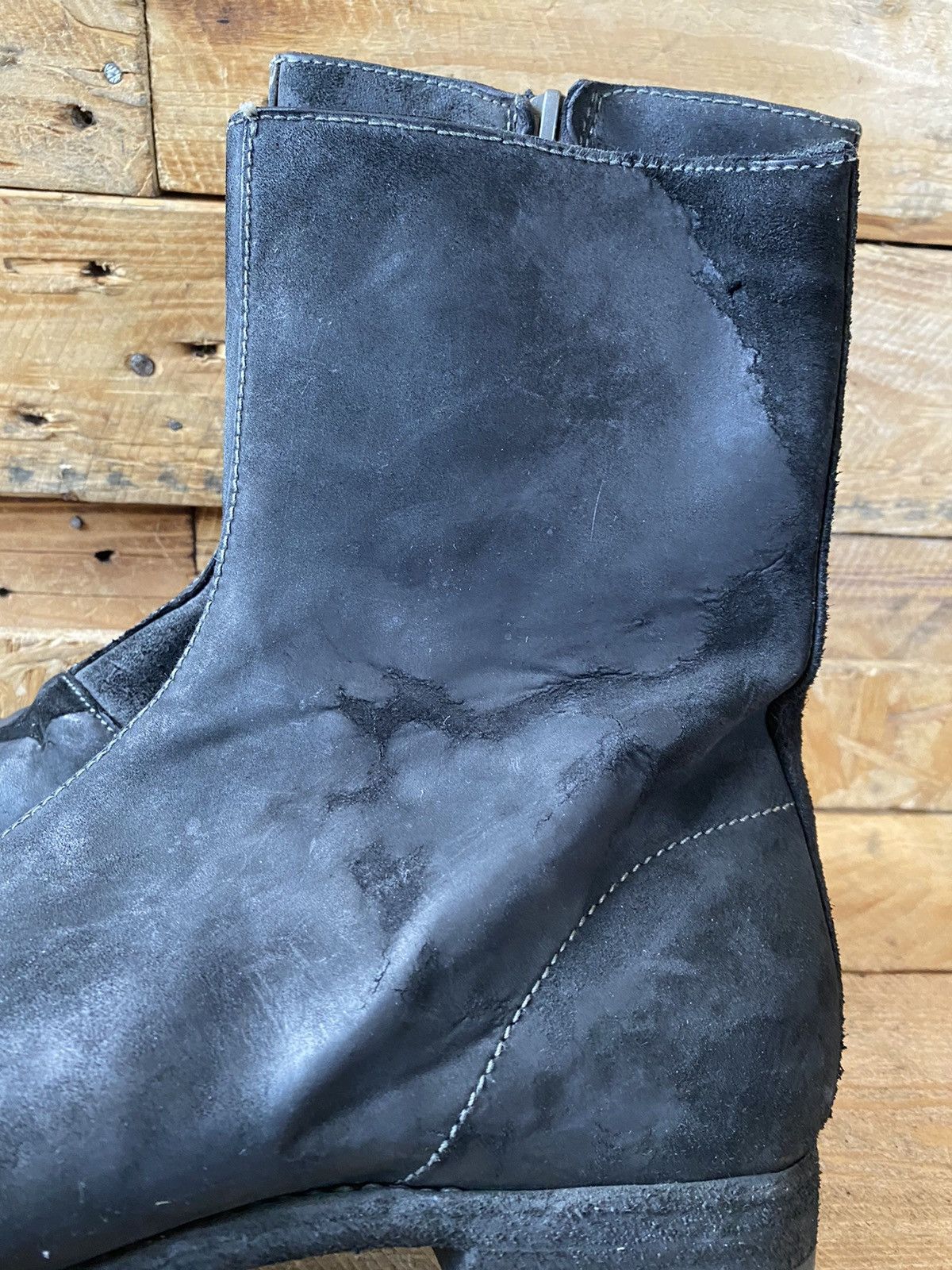 Franceschetti Franceschetti , hand made black leather boots uksz 8 Size US 9 / EU 42 - 7 Thumbnail