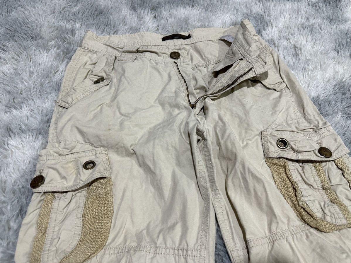 Japanese Brand 🔥Sick Y2K Dack Dive 3D Pocket Mesh Cargo Pants Size US 29 - 7 Thumbnail