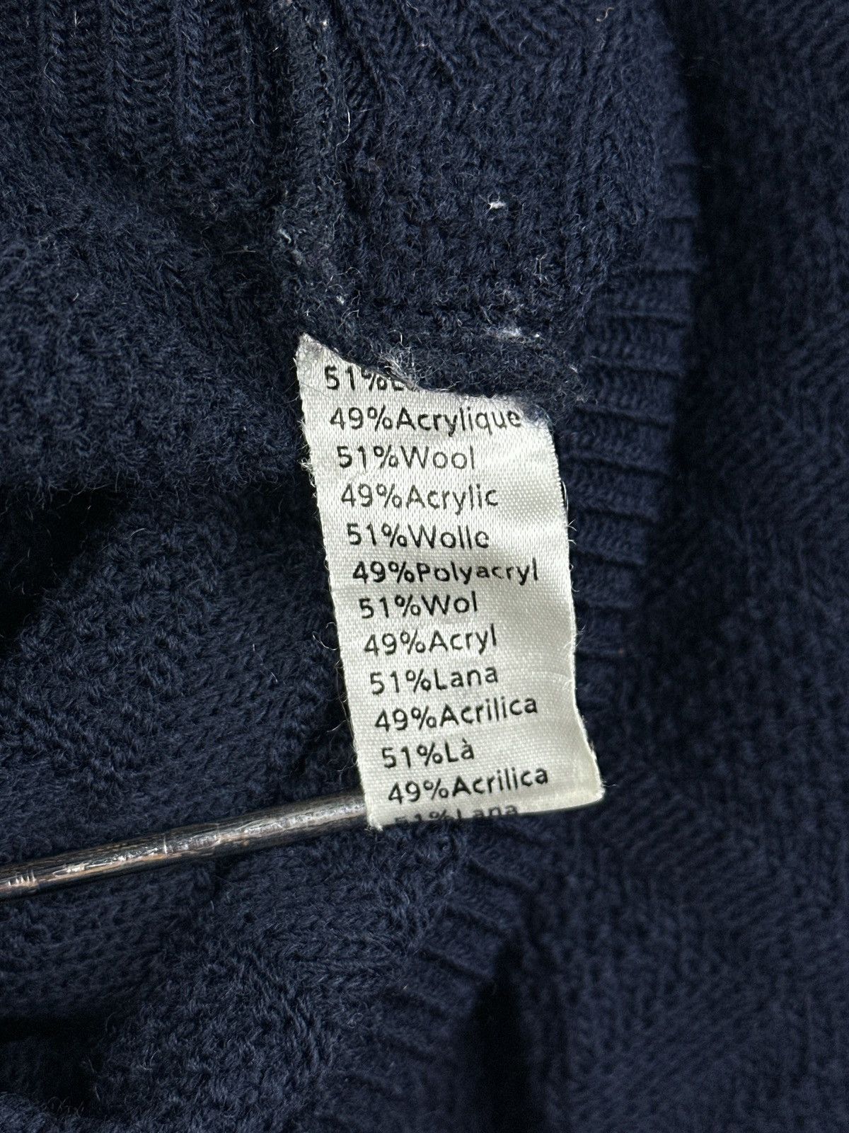 Lacoste Vintage Lacoste Wool Knit Sweater Crewneck Size US XL / EU 56 / 4 - 9 Thumbnail