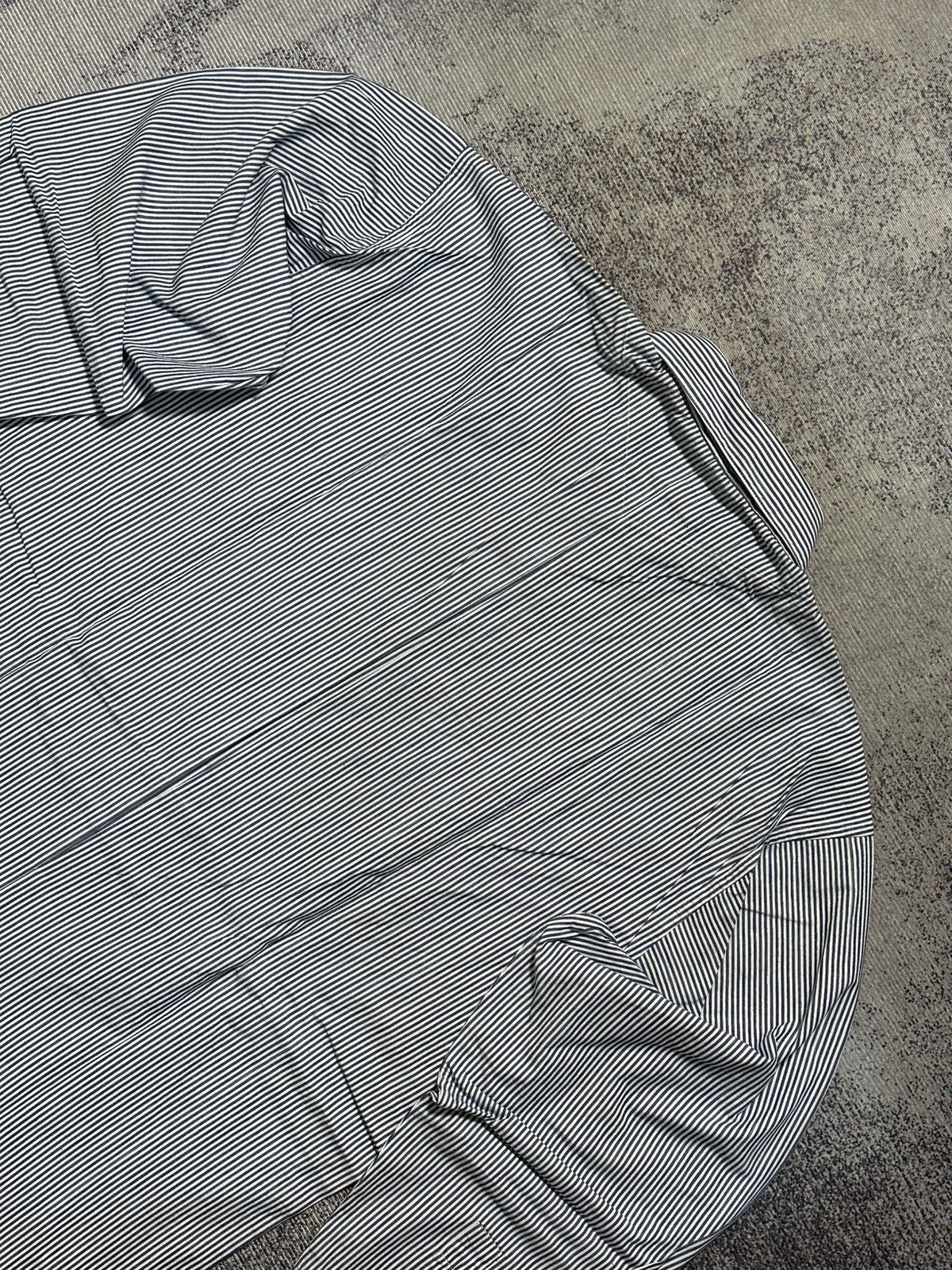 Issey Miyake Issey Miyake Long Sleeve Stripe Shirt Size US L / EU 52-54 / 3 - 7 Thumbnail