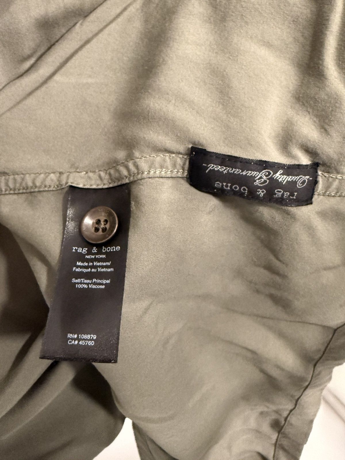 Rag & Bone rag & bone Sage Camp Collar Button Up Shirt Size US M / EU 48-50 / 2 - 5 Thumbnail