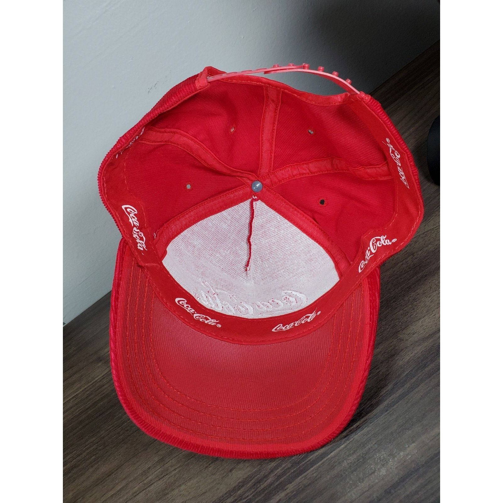 Coca Cola × Vintage Coca Cola Script Corduroy Hat Snapback Cap Louisville Coke Size ONE SIZE - 8 Thumbnail