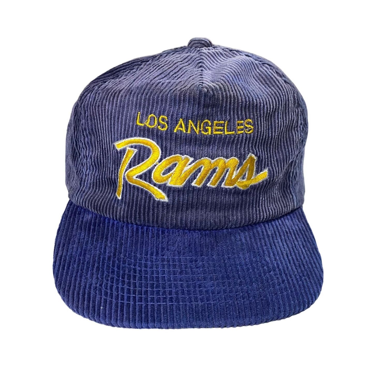 image of Sports Specialties Nfl La Rams Corduroy Hat in Blue, Men's