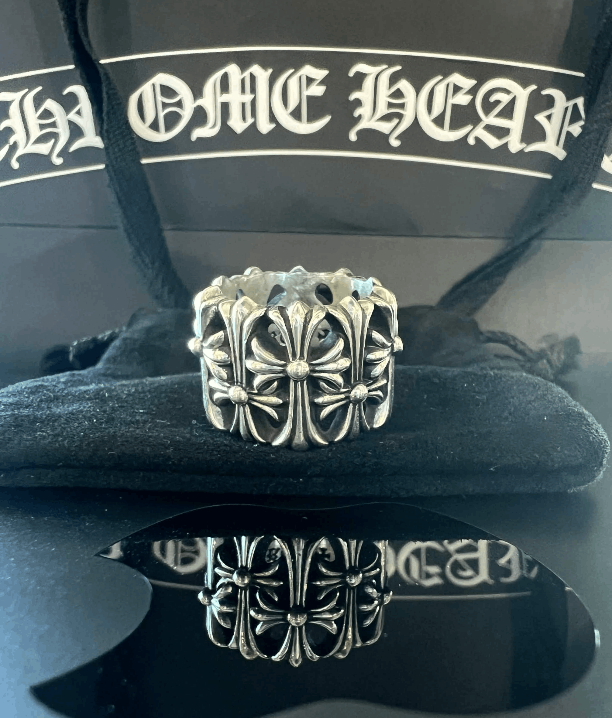 Chrome Hearts Chrome Hearts Cemetery Ring (PINKY) Size ONE SIZE - 1 Thumbnail