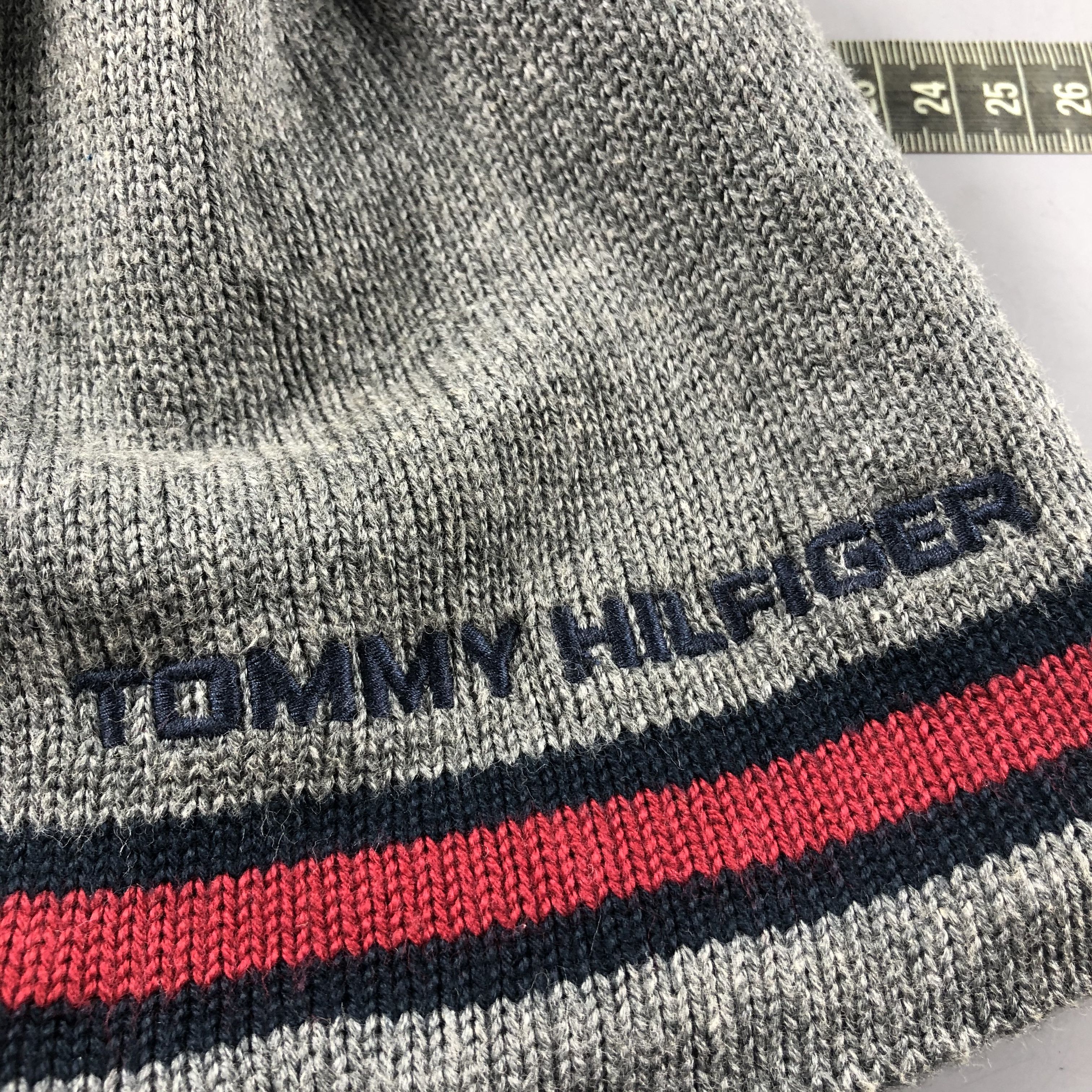 Tommy Hilfiger × Vintage Tommy Hilfiger Beanie Snow Hat Snow Cap -D075 Size ONE SIZE - 5 Thumbnail