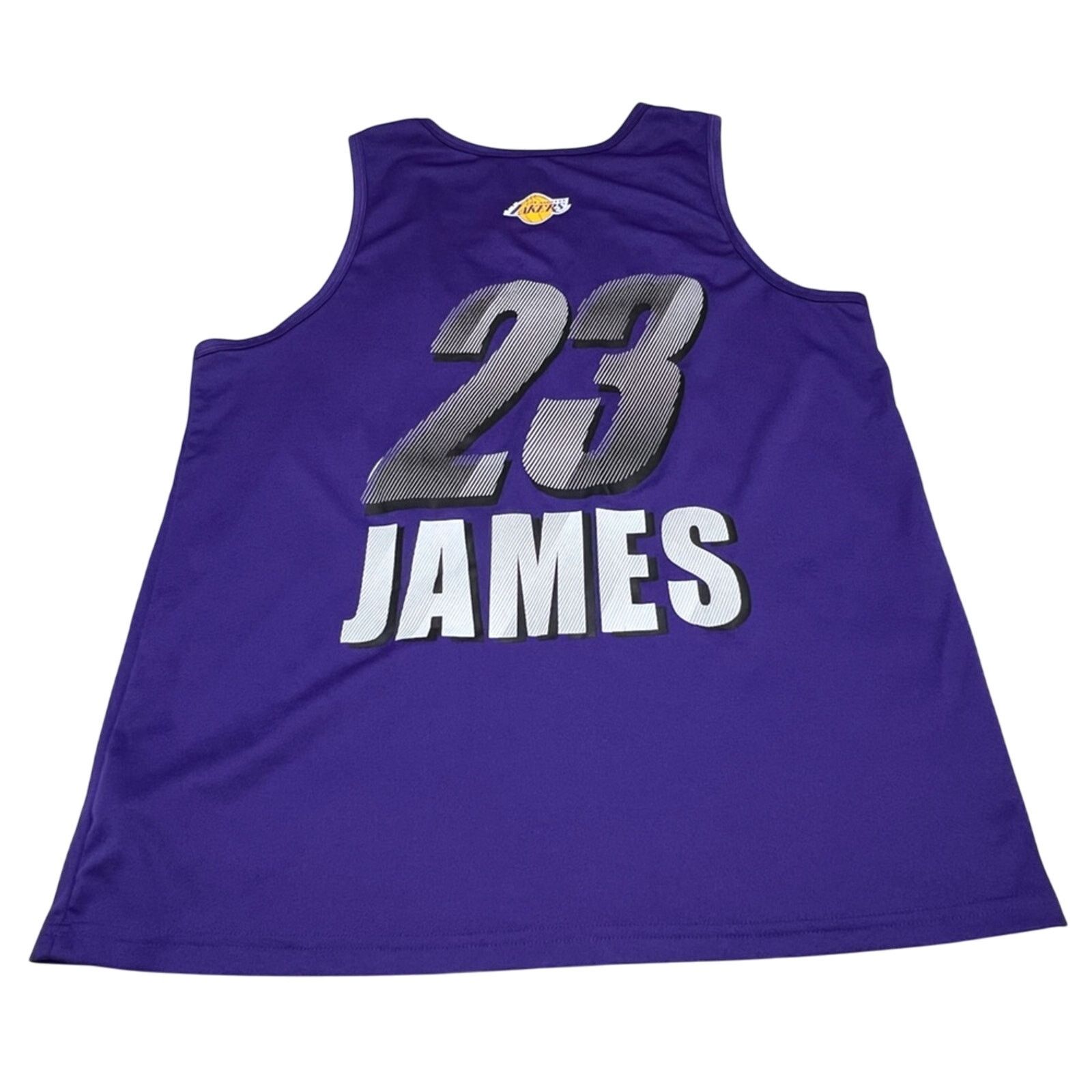 NBA NBA Practice Jersey Lebron James Los Angeles Lakers Large Size US L / EU 52-54 / 3 - 2 Thumbnail
