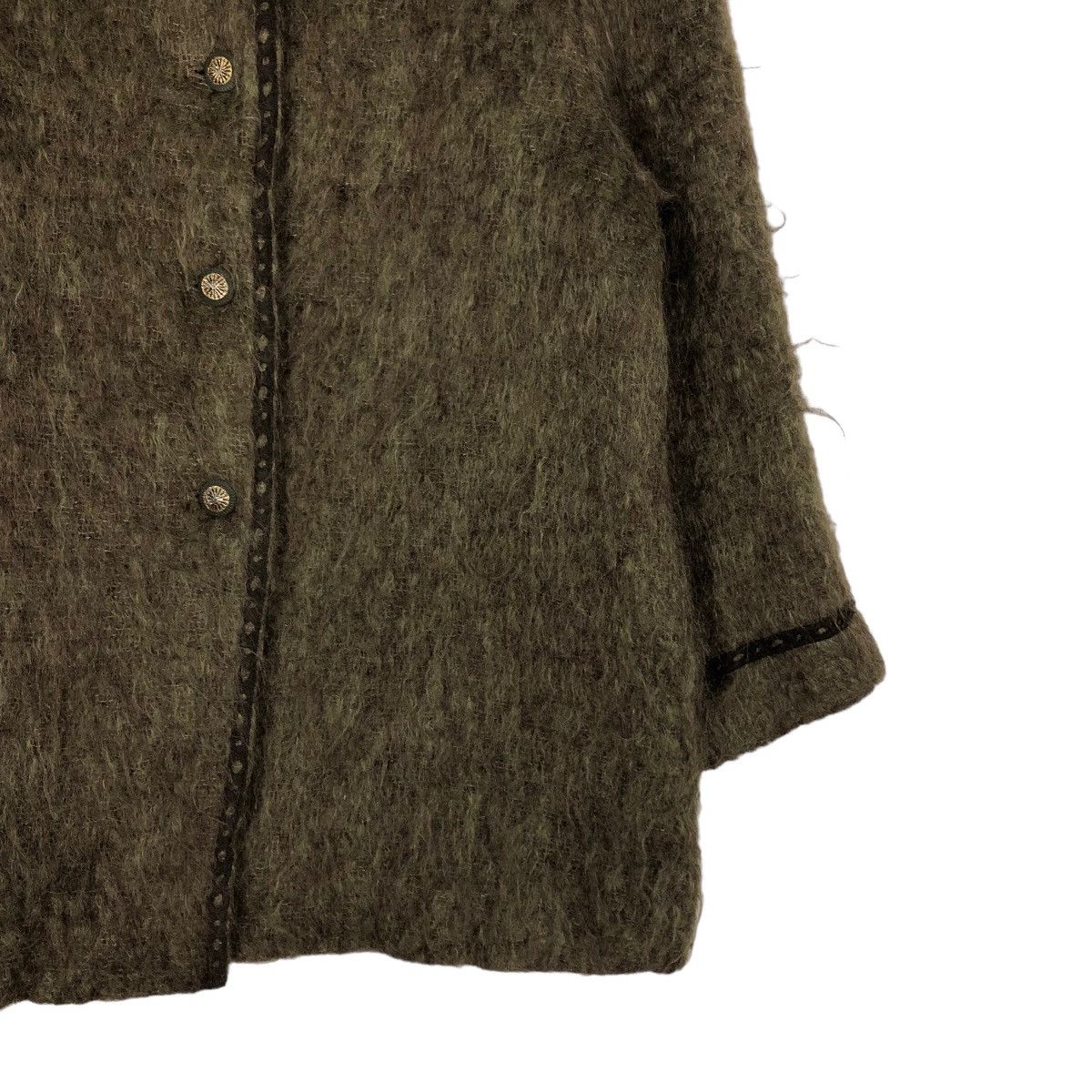 Japanese Brand 🔥VINTAGE BUTTON JACKET MOHAIR WOOL ISSEY MIYAKE Size US M / EU 48-50 / 2 - 5 Thumbnail