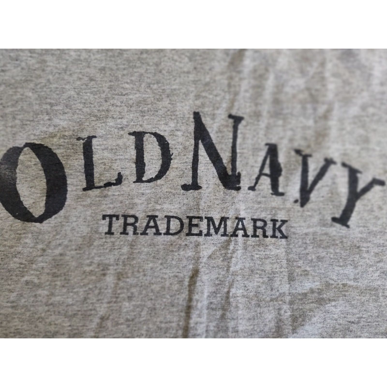 Old Navy VINTAGE Old Navy Logo T-Shirt Men XL Gray Crew Neck Short Sleeve USA 90s Casual Size US XL / EU 56 / 4 - 4 Thumbnail