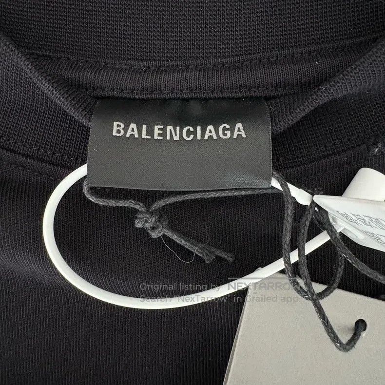 Balenciaga Balenciaga Heart Logo Embroidered Short Sleeve T-Shirt - B Size US S / EU 44-46 / 1 - 3 Thumbnail