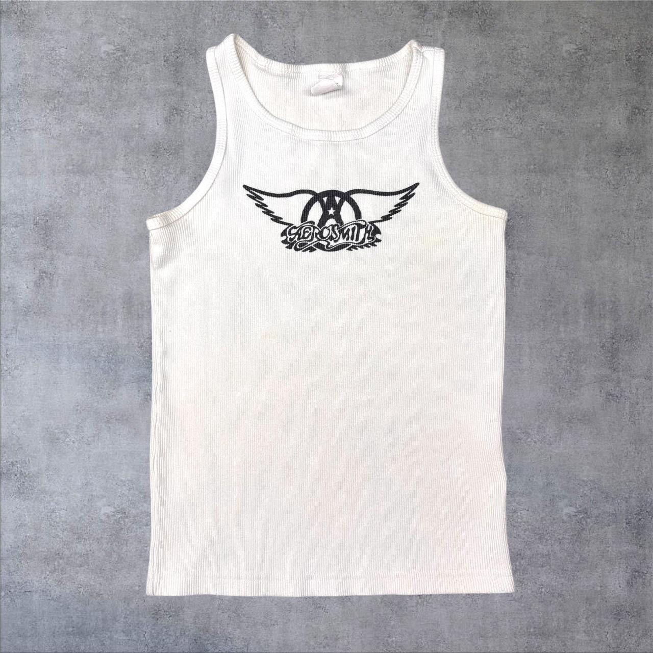 Vintage Vintage Aerosmith Tanktop Size L / US 10 / IT 46 - 1 Thumbnail