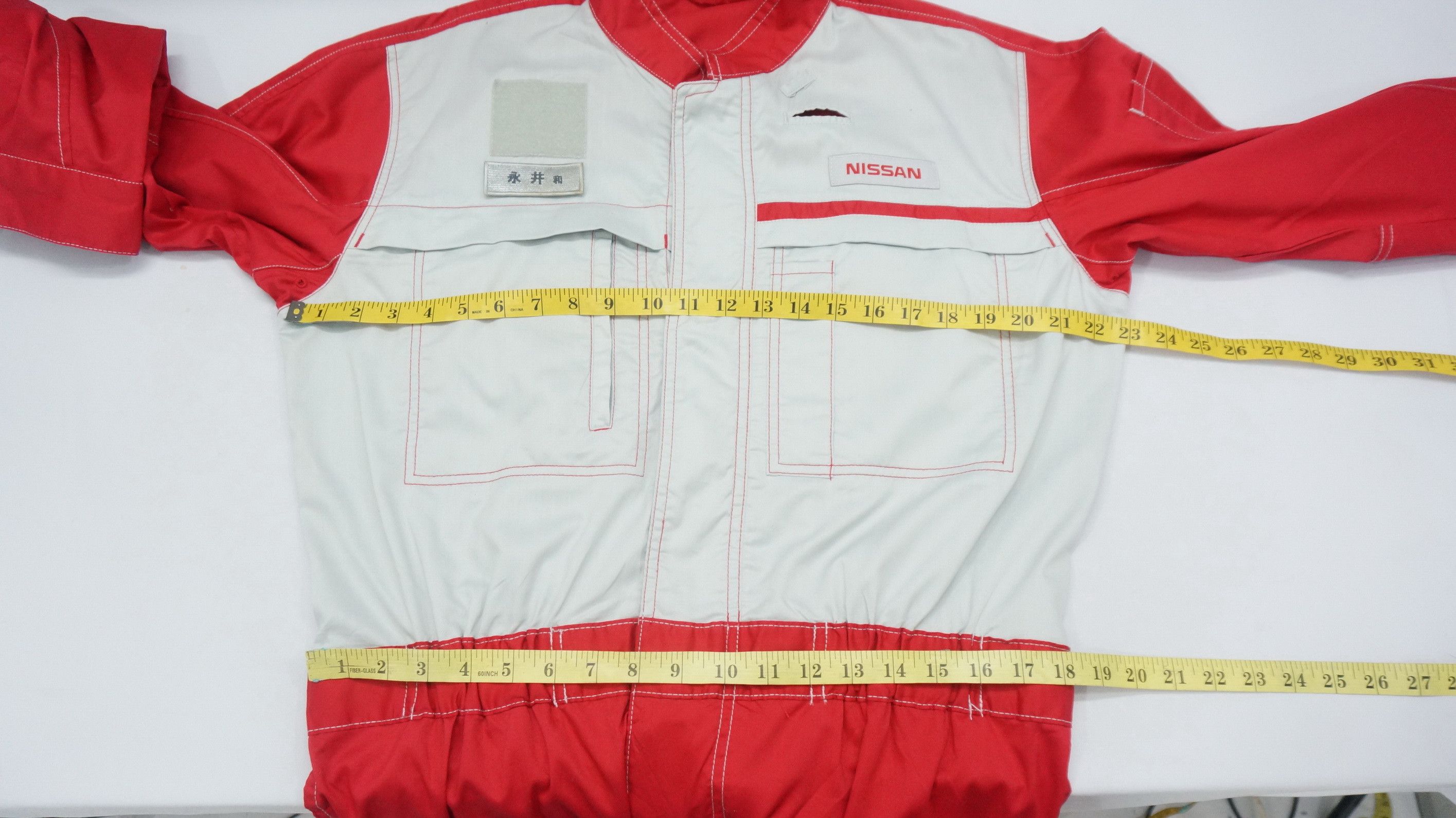 Japanese Brand Vintage NISSAN Lightweight Coverall Size US 34 / EU 50 - 9 Thumbnail