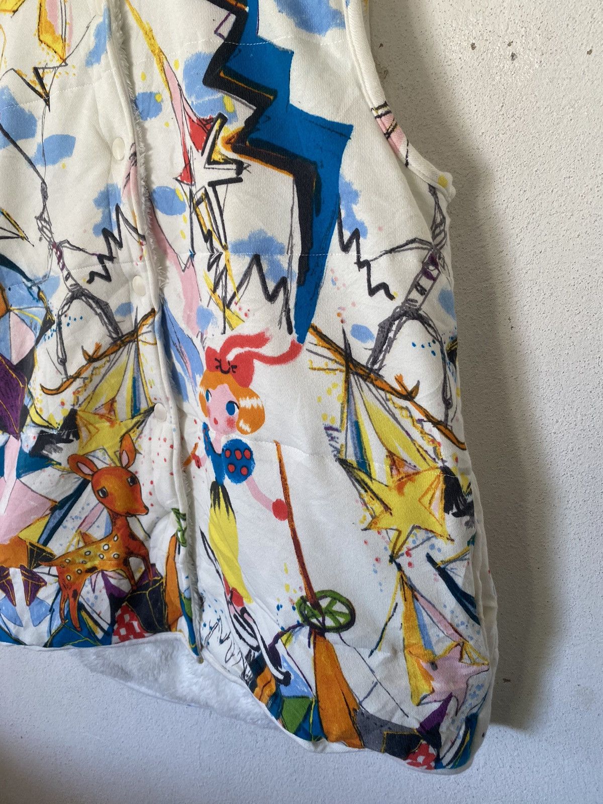 Issey Miyake × Ne-Net × Tsumori Chisato Tsumori Chisato Vests Jacket Limited Art Design🔥 Size M / US 6-8 / IT 42-44 - 4 Thumbnail