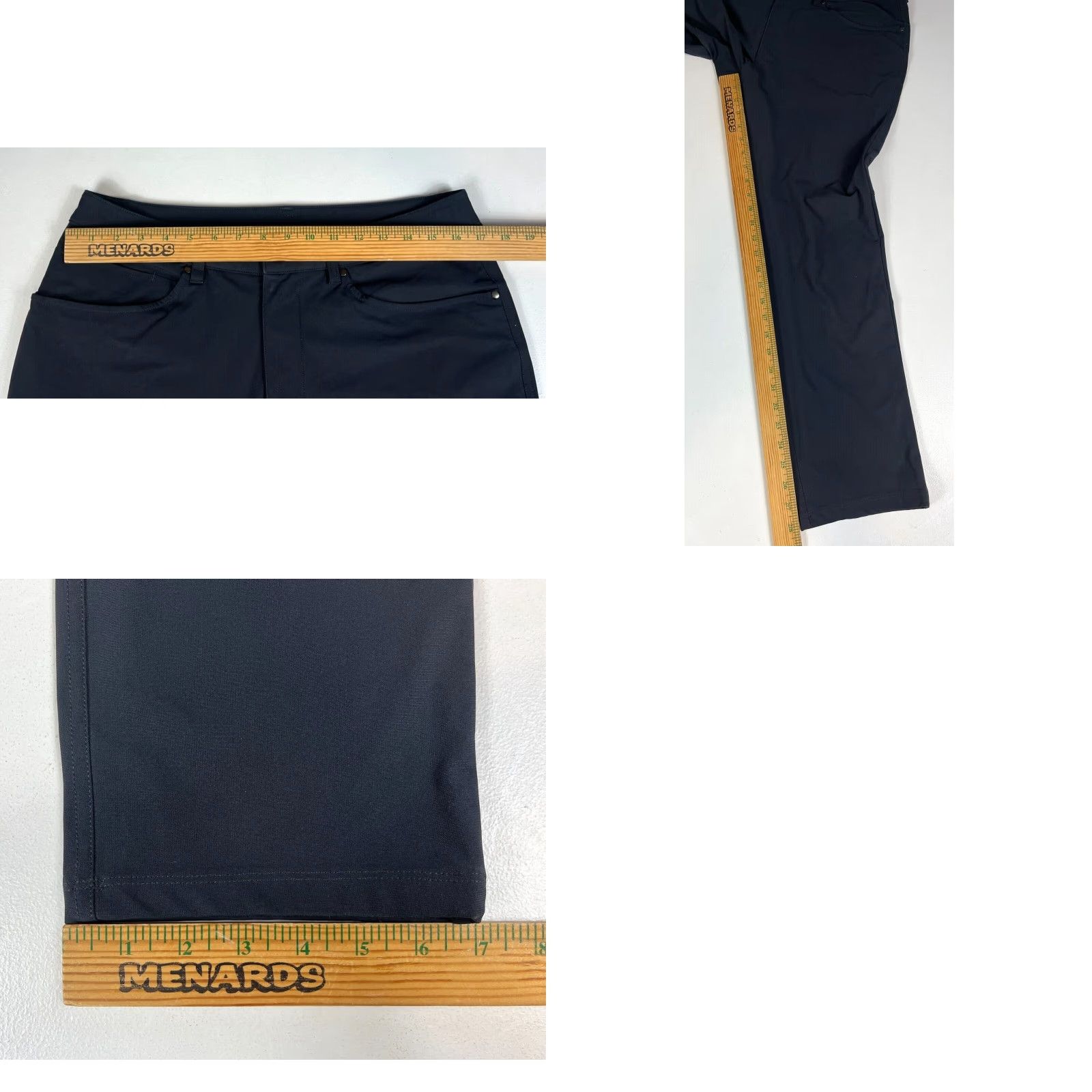 Lululemon Lululemon Men's ABC Pants Classic LM5A87S Obsidian 32x28 Pants City Preppy Straight Inseam 28 in Trousers) Size US 32 / EU 48 - 9 Thumbnail