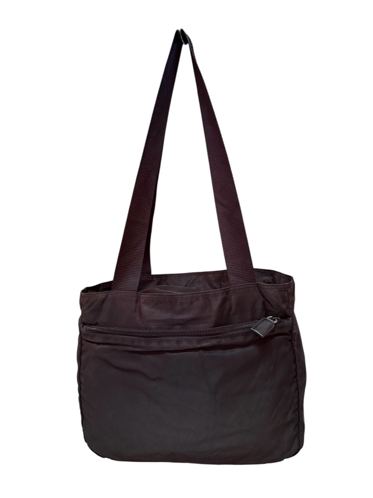 Prada Authentic Vintage Prada Iconic Minimalist Nyalon Tote Bag Size ONE SIZE - 2 Thumbnail