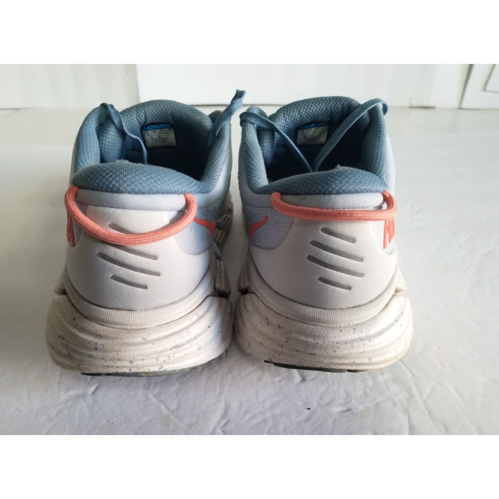 Vintage Hoka One One Gaviota 4 Blue Fog Sneakers Women's 8.5B Size UK 7 INSOLES Not Included Distressed See Pic Size US 7 / IT 37 - 3 Thumbnail