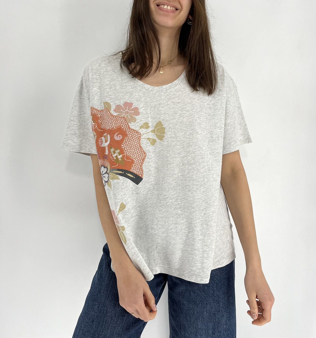 Japanese Brand × Uniqlo Uniqlo X The Tale of Genji Size M Cotton Print Short Sleeve Size M / US 6-8 / IT 42-44 - 2 Thumbnail