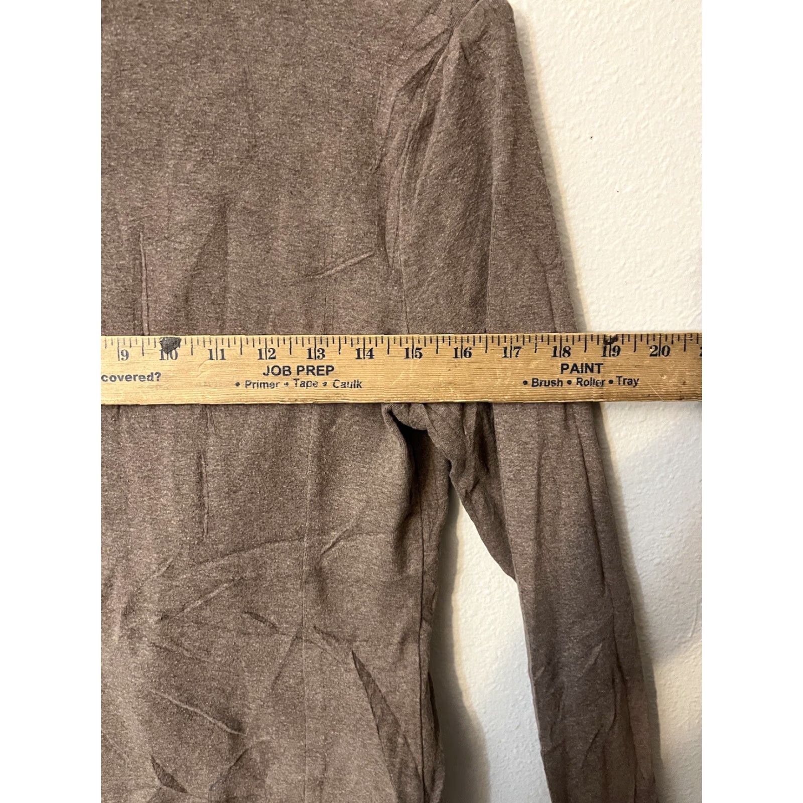 Banana Republic Banana Republic Cardigan Women S Taupe Brown 94% Cotton 6% Spandex Cable-Knit Button Front V-Neck Casual Classic All Seasons Size S / US 4 / IT 40 - 5 Thumbnail