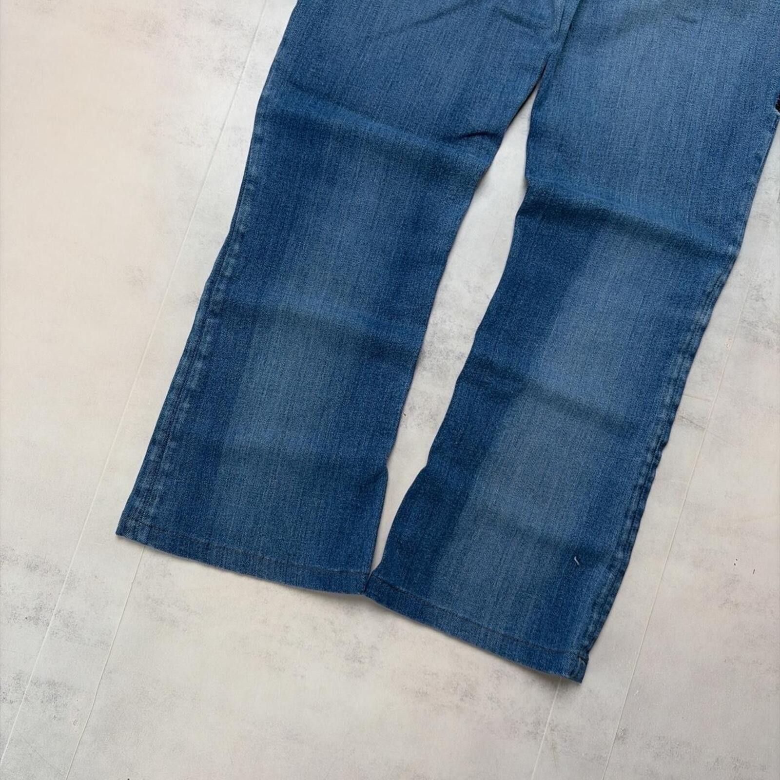 True Religion Y2K Blue True Religion Beca Mid Rise Bootcut Denim Jeans Size 42" / US 20 - 4 Thumbnail