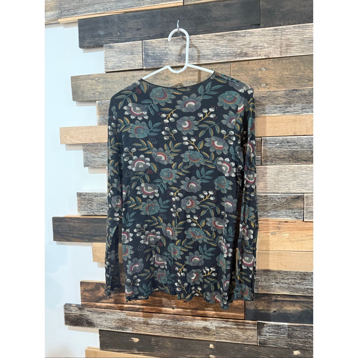 Guru Gudrun Sjödén long-sleeve top boho lagenlook size Medium Size M / US 6-8 / IT 42-44 - 2 Thumbnail