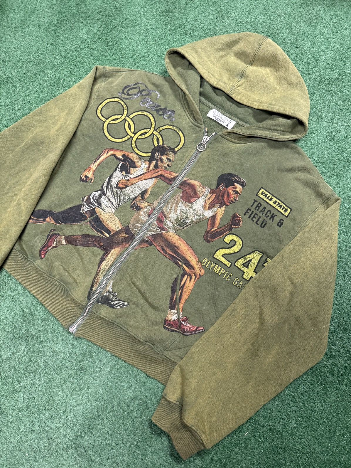 Vale Vale state track and field zip up Size US L / EU 52-54 / 3 - 2 Thumbnail