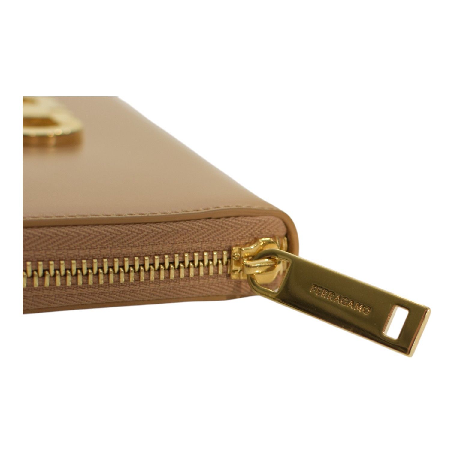 Salvatore Ferragamo Salvatore Ferragamo Gancini leather wallet gold logo Size ONE SIZE - 14 Thumbnail