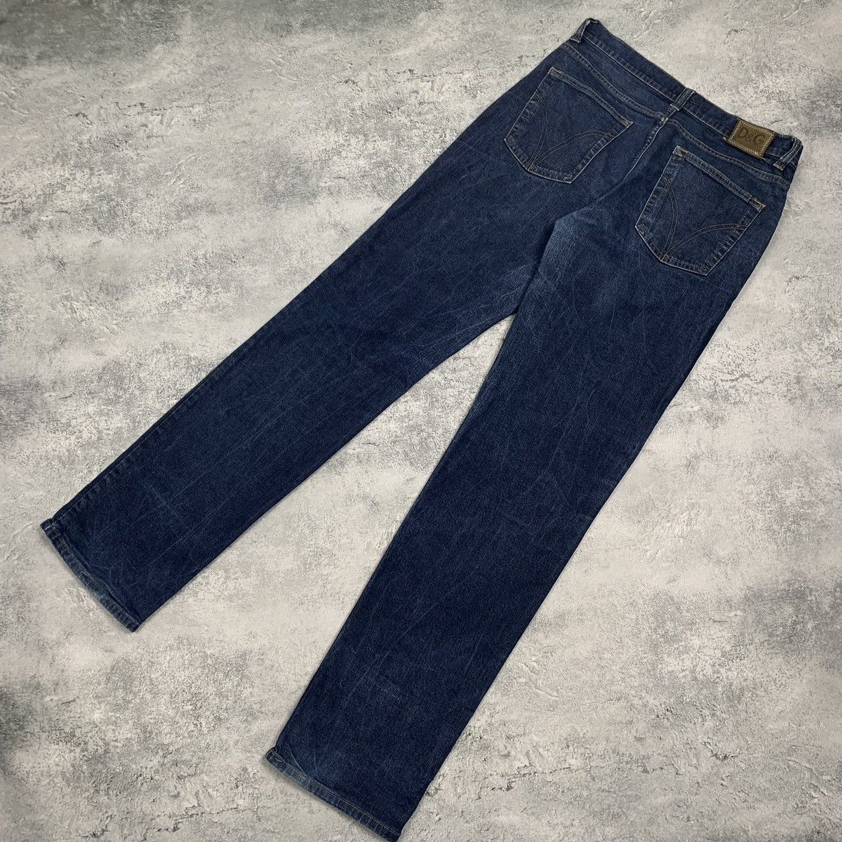 Men’s Dolce&Gabbana Navy Blue Jeans Size 48 Made In Italy