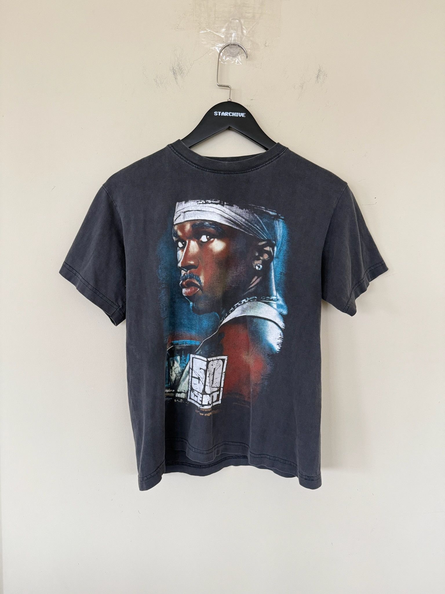 Vintage Vintage 50 Cent Tee Size US S / EU 44-46 / 1 - 1 Thumbnail