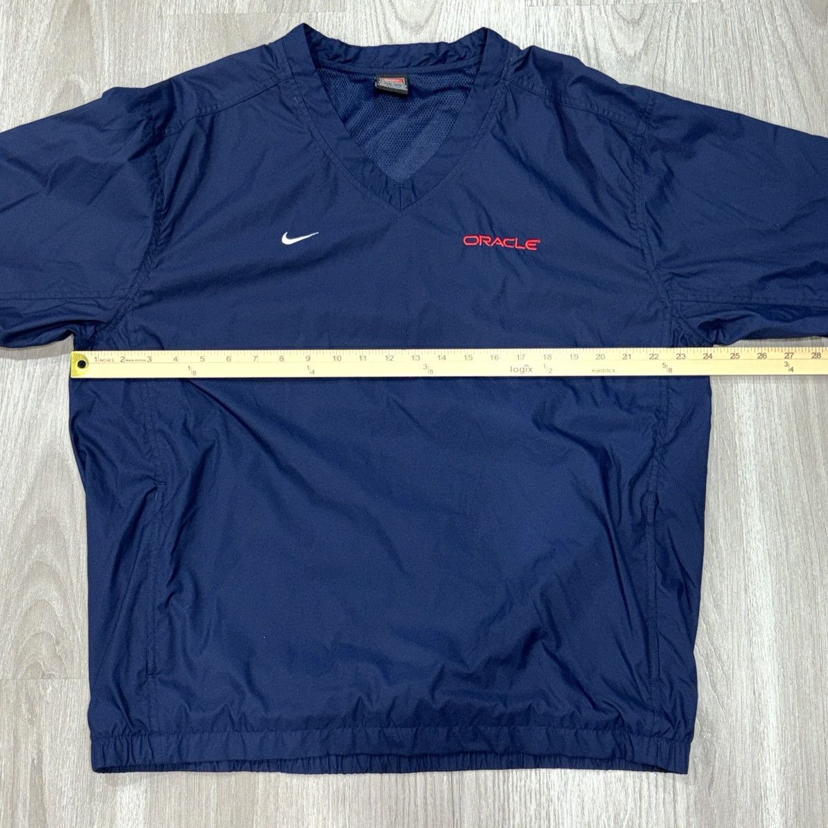 Nike Nike Team Oracle Windbreaker Pullover Mens M Navy Blue Size US M / EU 48-50 / 2 - 4 Thumbnail