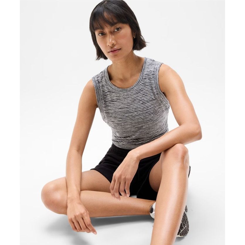 Athleta Athleta Lightweight Linen-Like Breezy Tank in Navy Stripe, S Size S / US 4 / IT 40 - 1 Thumbnail