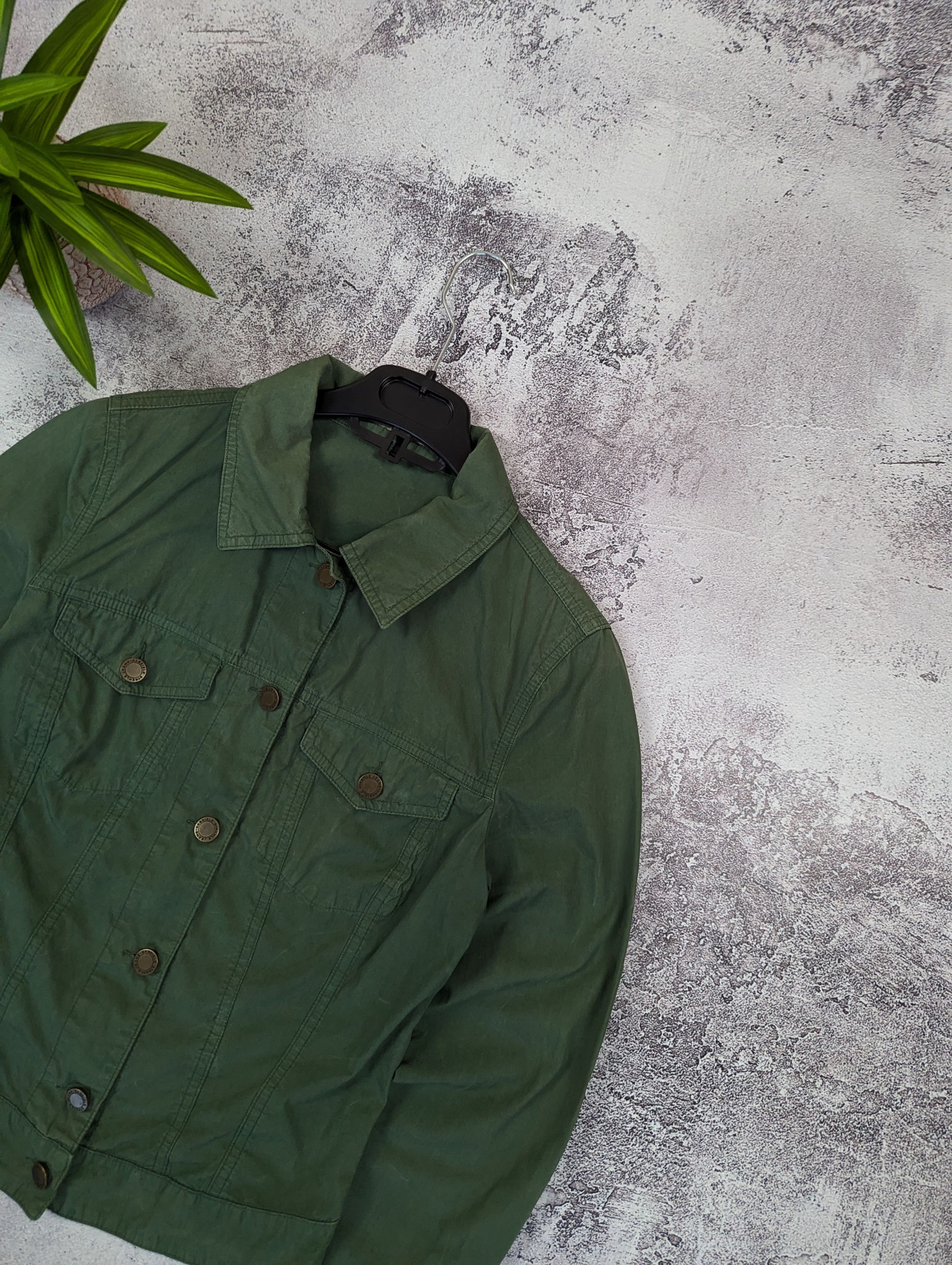 Gabrielle Gabrielle Strehle Distressed Army Jacket Size M / US 6-8 / IT 42-44 - 4 Thumbnail
