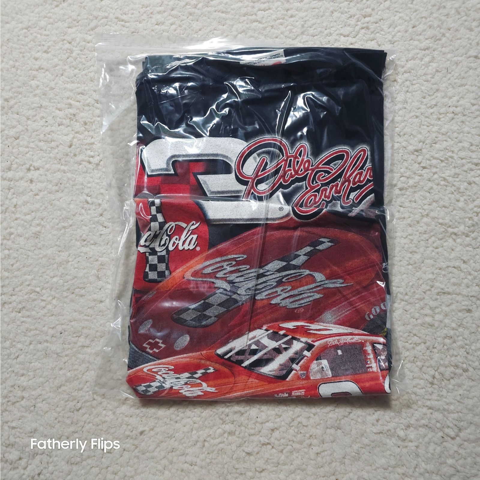 Coca Cola Vtg 1998 Dale Earnhardt Coca Cola Japan NASCAR Shirt Size L Size US L / EU 52-54 / 3 - 12 Thumbnail