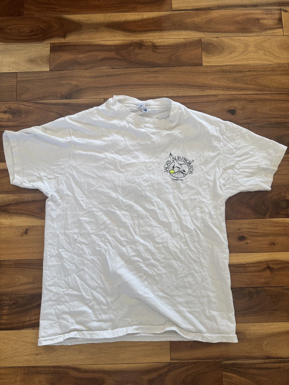 Hanes × Vintage Vintage Huntington beach surf t-shirt single stitch Size US L / EU 52-54 / 3 - 2 Thumbnail