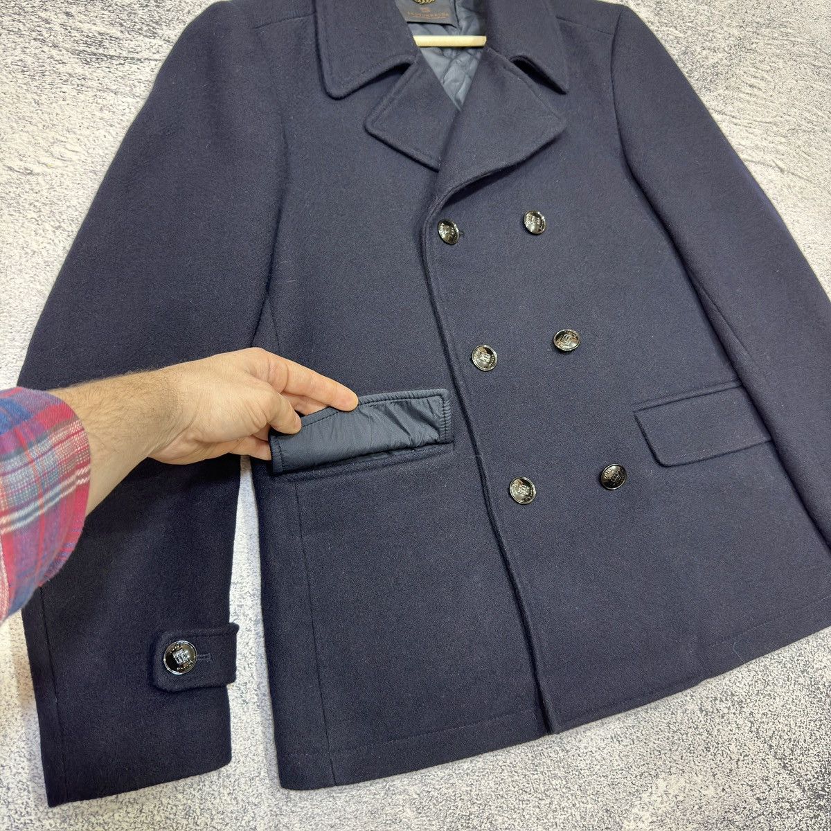 Scotch & Soda Scotch&Soda Mens Wool Duffle Coat L size Size US L / EU 52-54 / 3 - 5 Thumbnail
