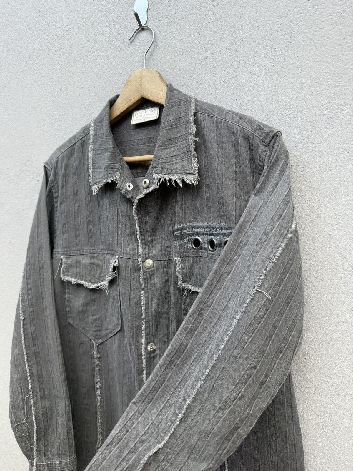 Seditionaries Vintage Create Barefoot Seditionaries/Punk Unfinished Shirt Size US M / EU 48-50 / 2 - 2 Thumbnail