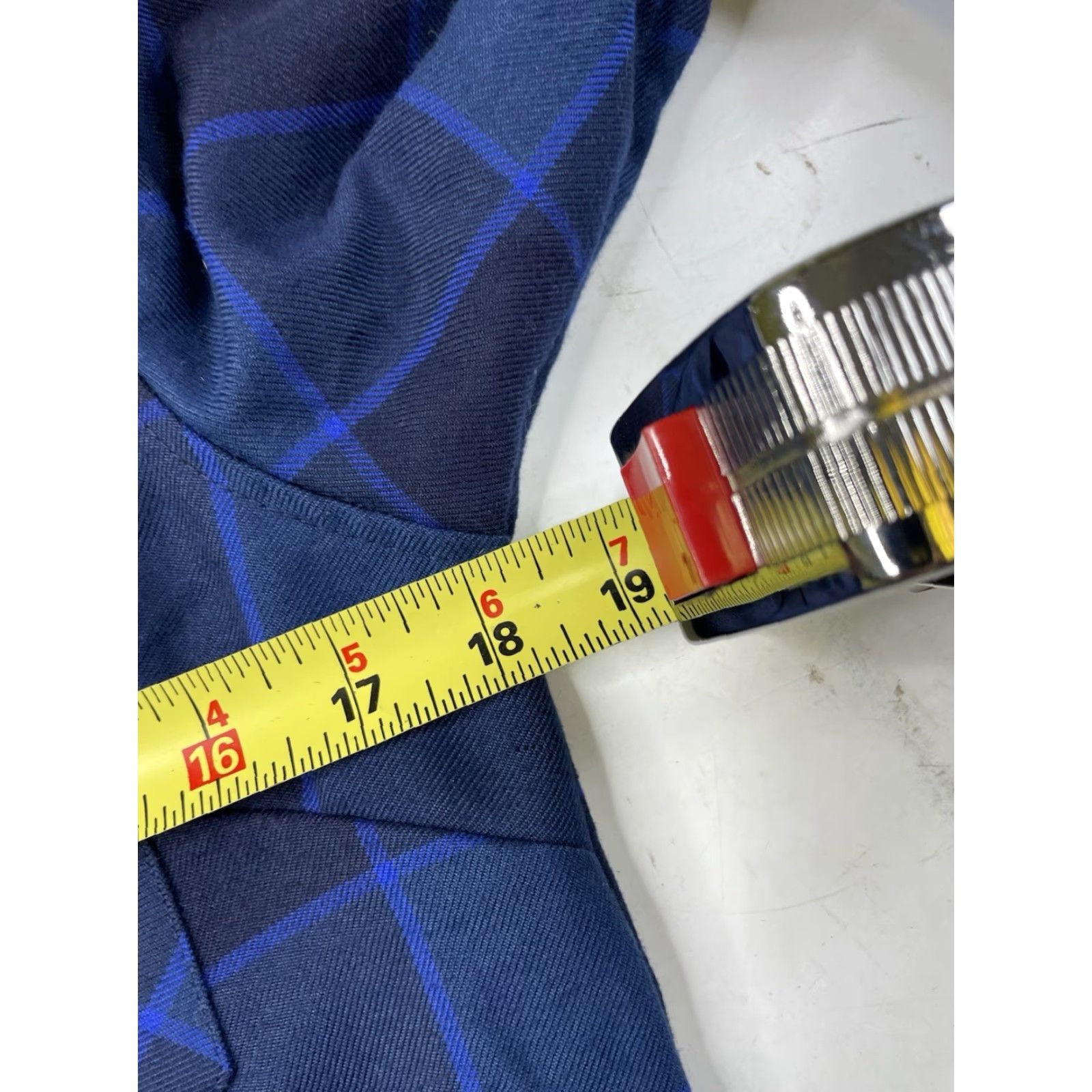 Vintage Dixxon Snap On Tools Limited Edition 2022 Flannel Plaid Shirt Blue Womens MEDIUM Shirt Women M Blue Girl? Size M / US 6-8 / IT 42-44 - 6 Thumbnail